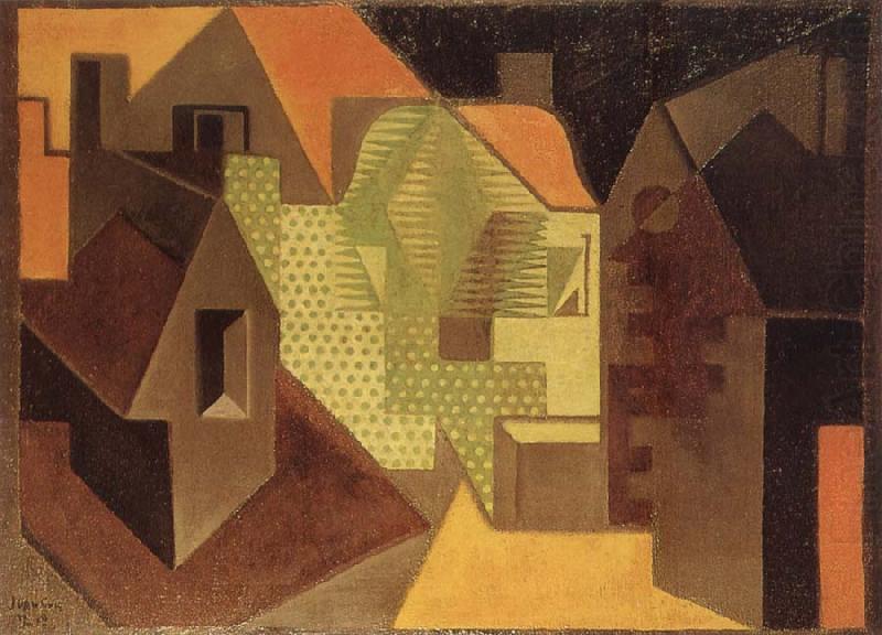 Village, Juan Gris